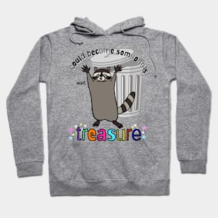 Trash to Treasure Raccoon Hoodie